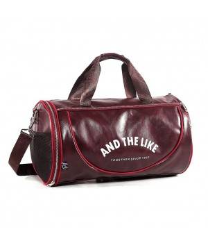 Сумки Спортивная сумка модель 10-2 (Бордовая)