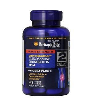 Суставы и связки Puritan's Pride Glucosamine Chondroitin MSM - Triple Strength