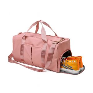Спортивная сумка модель 120-1 (Розовая)