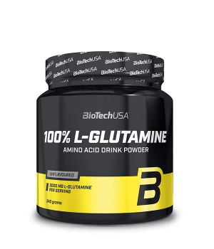 Глютамин BioTech L-Glutamine 100%