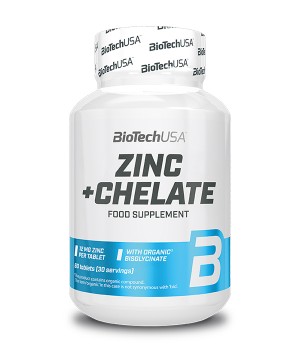 Витамины и минералы BioTech Zinc + Chelate