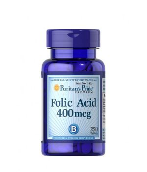 Вітаміни та мінерали Puritan's Pride Folic Acid 400 mcg Puritan's Pride