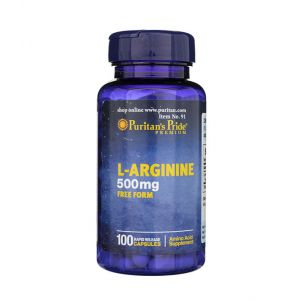 L-Arginine 500 mg Puritan's Pride