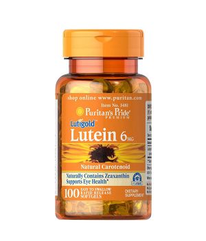 Витамины и минералы Puritan's Pride Lutein 6 mg with Zeaxanthin Puritan's Pride