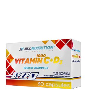 Витамины и минералы All Nutrition Vitamin C + D3 1000 Allnutrition