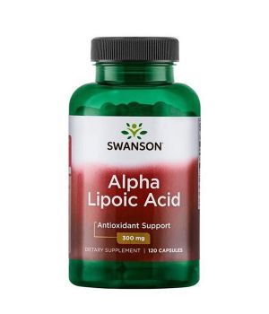 Витамины и минералы Swanson Alpha Lipoic Acid 300 мг Swanson