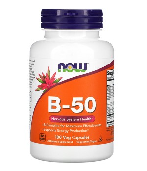 Витамины и минералы Now Foods NOW B-50