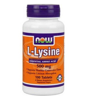 Амінокислоти Now Foods NOW L-Lysine 500 mg