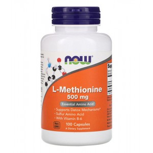 NOW L-Methionine 500 mg