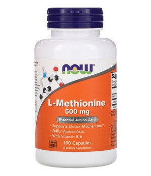 Аминокислоты Now Foods NOW L-Methionine 500 mg