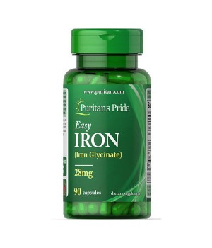 Витамины и минералы Puritan's Pride Puritan's Pride Easy Iron (Залізо) 28 mg