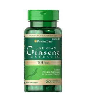 Вітаміни та мінерали Puritan's Pride Puritan's Pride Ginseng extract 100 mg