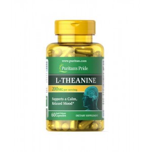 Puritan's Pride L-Theanine 200 mg