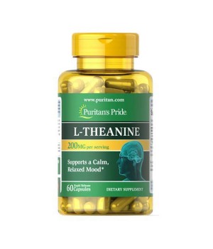 Витамины и минералы Puritan's Pride Puritan's Pride L-Theanine 200 mg