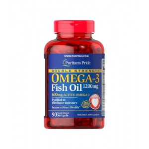 Puritan's Pride Omega-3 Fish Oil (Double Strength) 1200 mg