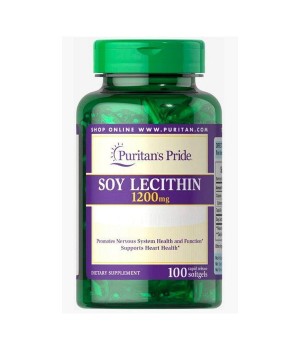 Витамины и минералы Puritan's Pride Puritan's Pride Soy Lecithin 1200 mg