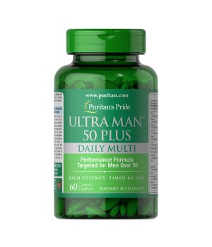 Вітаміни та мінерали Puritan's Pride Puritan's Pride Ultra Man 50 plus Daily Multi