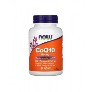NOW CoQ10 60mg  with Omega-3