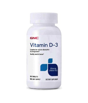 Витамины и минералы GNC GNC VITAMIN D-3 1000