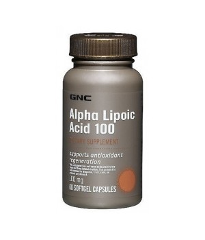Вітаміни та мінерали GNC GNC ALPHA LIPOIC ACID 100