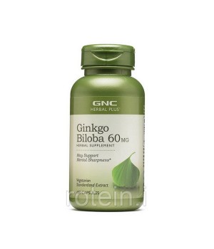 Вітаміни та мінерали GNC GNC GINKGO 60 mg