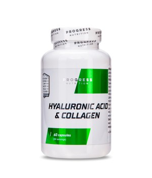 Суставы и связки Progress Nutrition Hyaluronic acid + Collagen Progress Nutrition