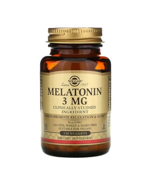 Мелатонин и Gaba (для сна) Solgar Solgar Melatonin 3 mg