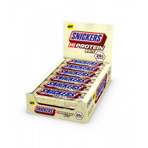 Протеїновий батончик Snickers Hi Protein Bar White