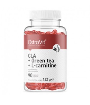 Л-карнітин OstroVit CLA+GREEN TEA+L-CARNITINE