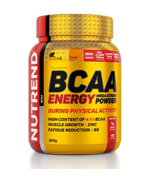 BCAA Nutrend Nutrend BCAA Energy Mega Strong Powder
