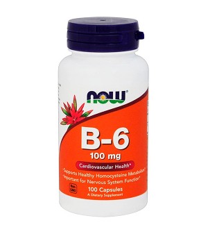 Вітаміни та мінерали Now Foods Now Vitamin B-6 100 мг