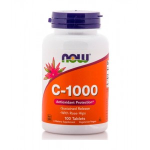 Now Vitamin C-1000 RH SR (с шиповником)