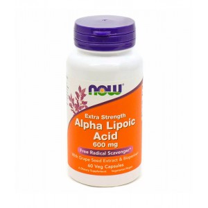 Now Alpha Lipoic Acid 600 мг