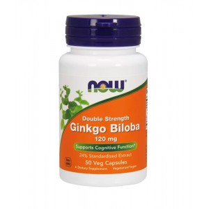 Now Ginkgo Biloba 120 мг