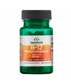 Витамины и минералы Swanson Swanson B-12 (Methylcobalamin) 2500 мкг - уцінка