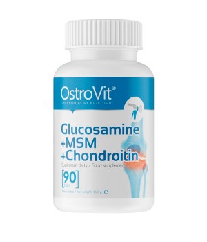 Суглоби і зв'язки OstroVit Ostrovit Glucosamine + MSM + Chondroitin