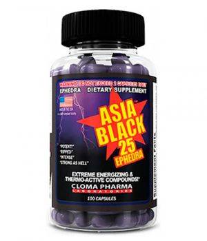 Комплексні жироспалювачі Cloma Pharma Asia Black 25