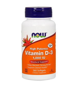 Витамины и минералы Now Foods Now Vitamin D-3 1000 IU