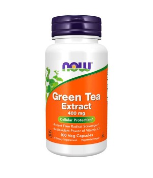 Ізотоніки та енергетики Now Foods Now Green Tea Extract 400 mg