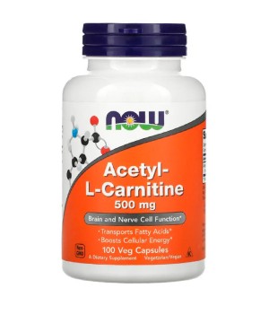 Л-карнитин Now Foods Now Acetyl L-carnitine 500 mg