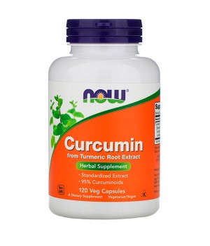 Вітаміни та мінерали Now Foods Now Curcumin Extract 95% 665 mg