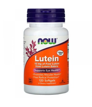 Витамины и минералы Now Foods Now Foods LUTEIN 10 MG (FROM ESTERS)