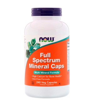 Вітаміни та мінерали Now Foods Now Full Spectrum Mineral caps