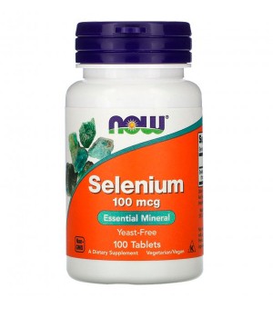 Вітаміни та мінерали Now Foods Now Selenium 100 мкг