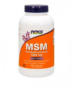 Суглоби і зв'язки Now Foods Now MSM 1000 mg