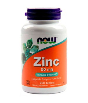 Вітаміни та мінерали Now Foods Now ZINC (GLUCONATE) 50 mg