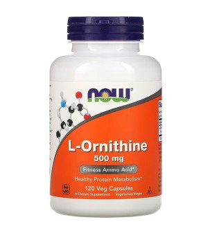 Аминокислоты Now Foods Now Ornithine 500 мг