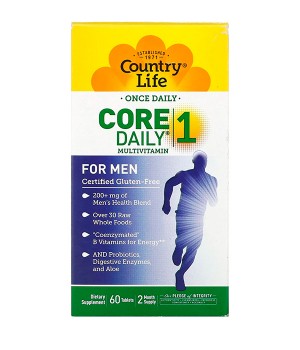 Вітаміни та мінерали Country Life Country Life Core Daily-1 Multivitamins for Men