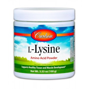 Carlson Labs L-Lysine Amino Acid Powder