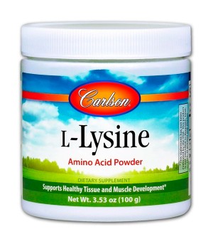 Амінокислоти Carlson Lab Carlson Labs L-Lysine Amino Acid Powder